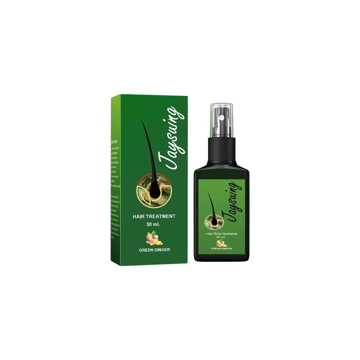 Ginger Hair Growth Spray – Scalp Nourishing Serum 30ml/120ml Hair Growth Serum Qst 30ml