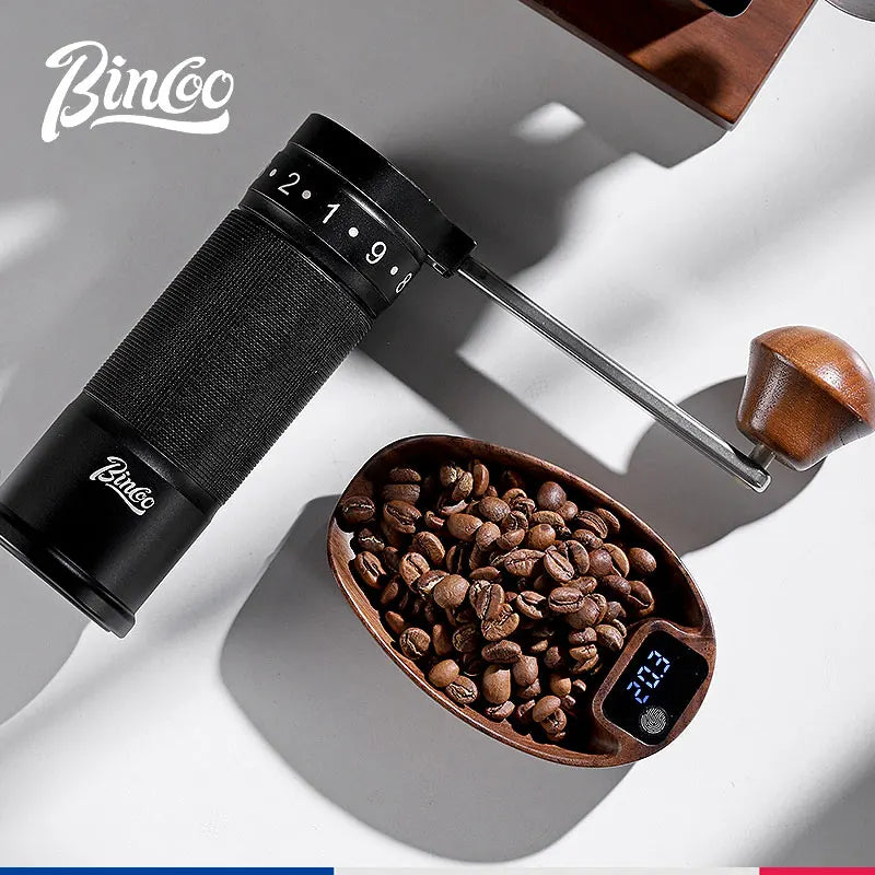 Bincoo LED Coffee Scale – Rechargeable Electronic Bean Tray Coffee Kitchen Scale Qst