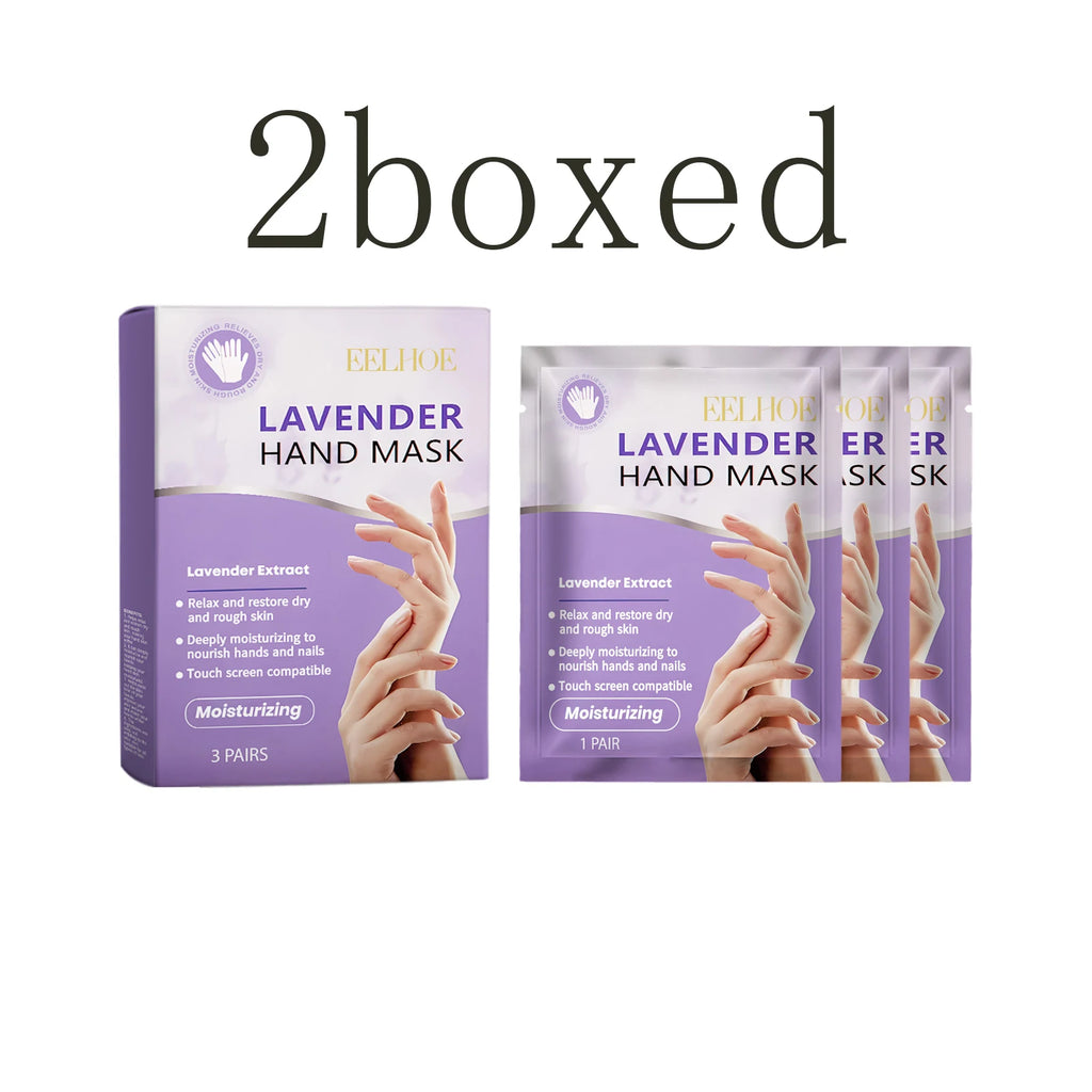 Eelhoe Niacinamide Hand Mask – Brightening & Moisturizing, 3 Pairs Hand Mask Qst 2boxed
