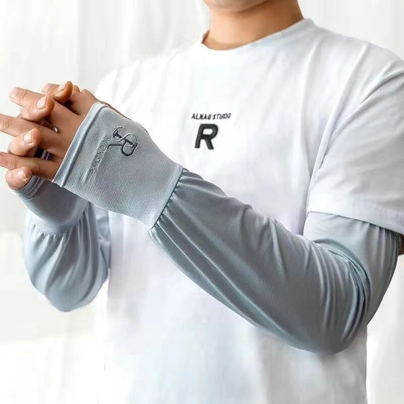 Women's UV Protection Cooling Arm Sleeves – Outdoor Sun Cover UV Arm Sleeves Qst A1