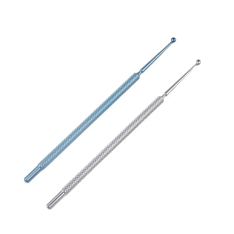 Micro Titanium Ophthalmic Scraping Spoon Double-Ended Precision Spoon Instrument Qme