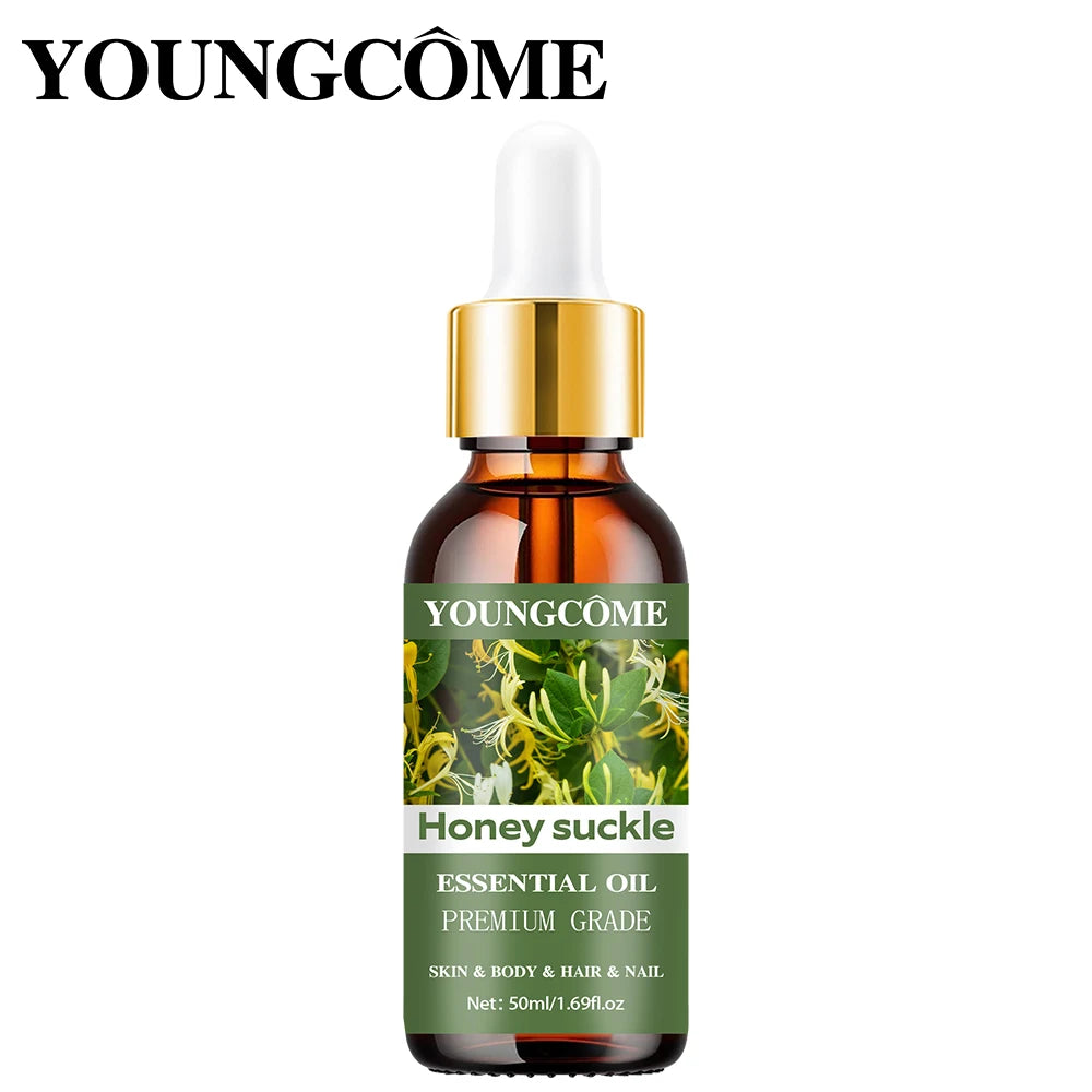 YOUNGCOME Honeysuckle Essential Oil – Skin & Massage Essential Oil Serum Qst
