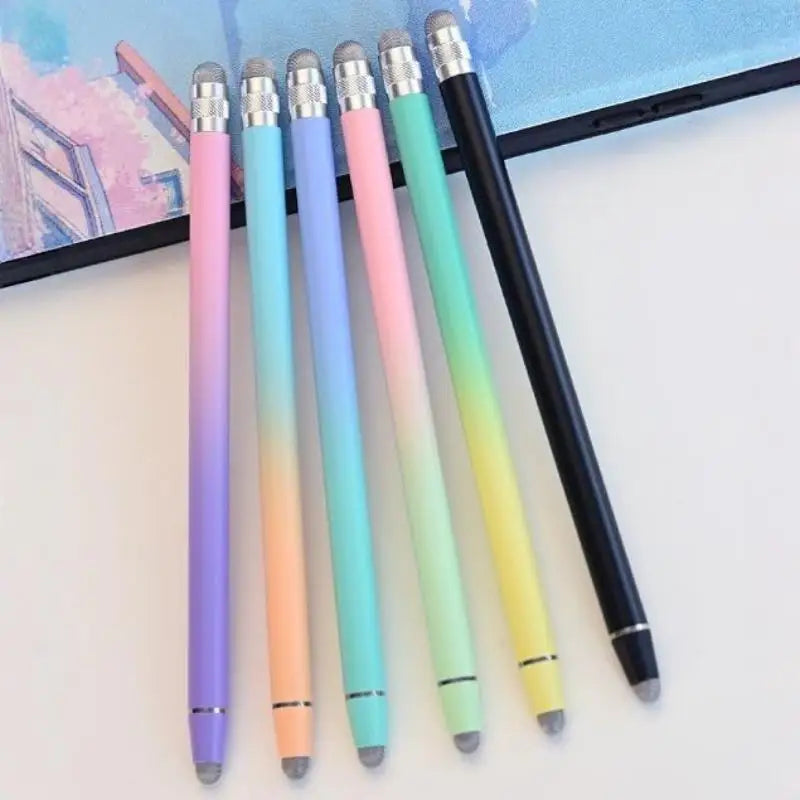 Mesh Fiber Capacitive Stylus Pen | Double Nib Touch Screen Capacitive Stylus Pen Qme