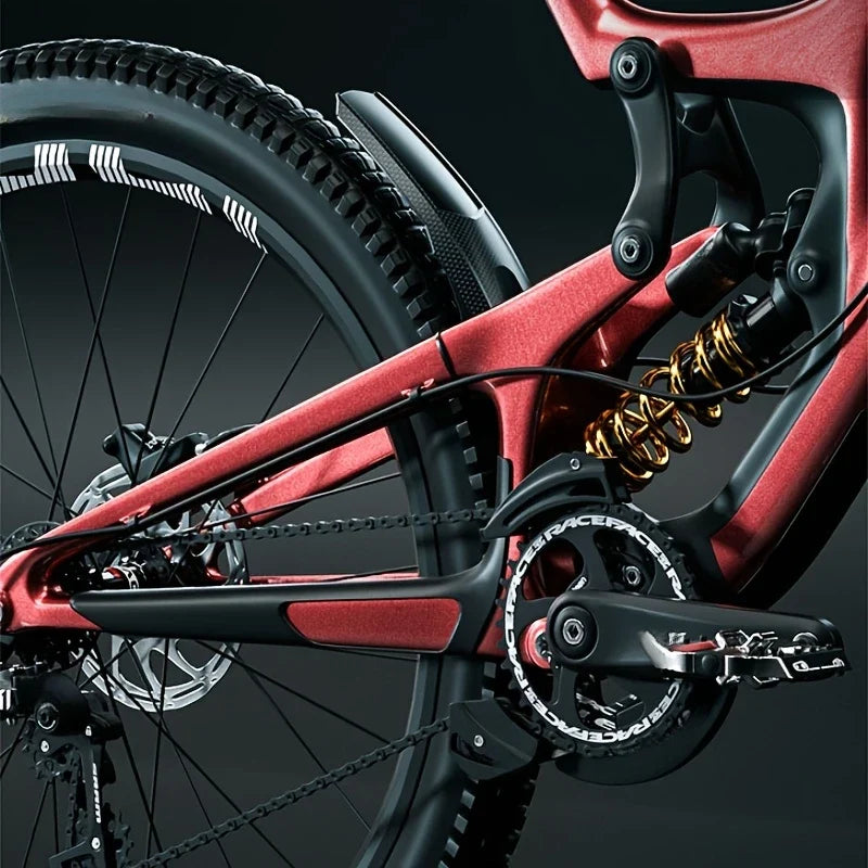 Mountain Bike Mudguard Set – Universal Front & Rear Fenders Bike Mudguard Set Qme