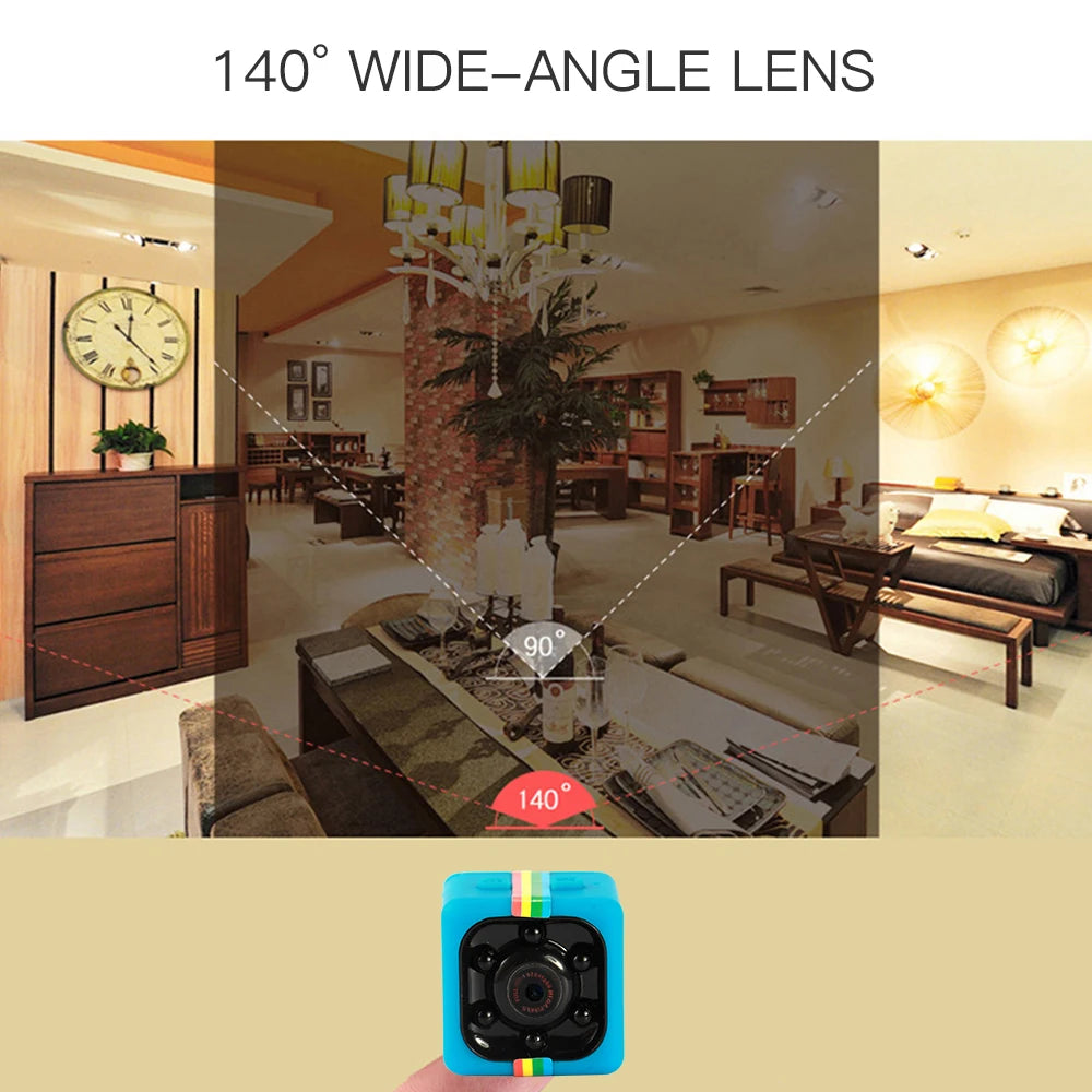 SQ11 720P Mini Night Vision Camera – Compact DVR Recorder Mini DVR Camera Qst