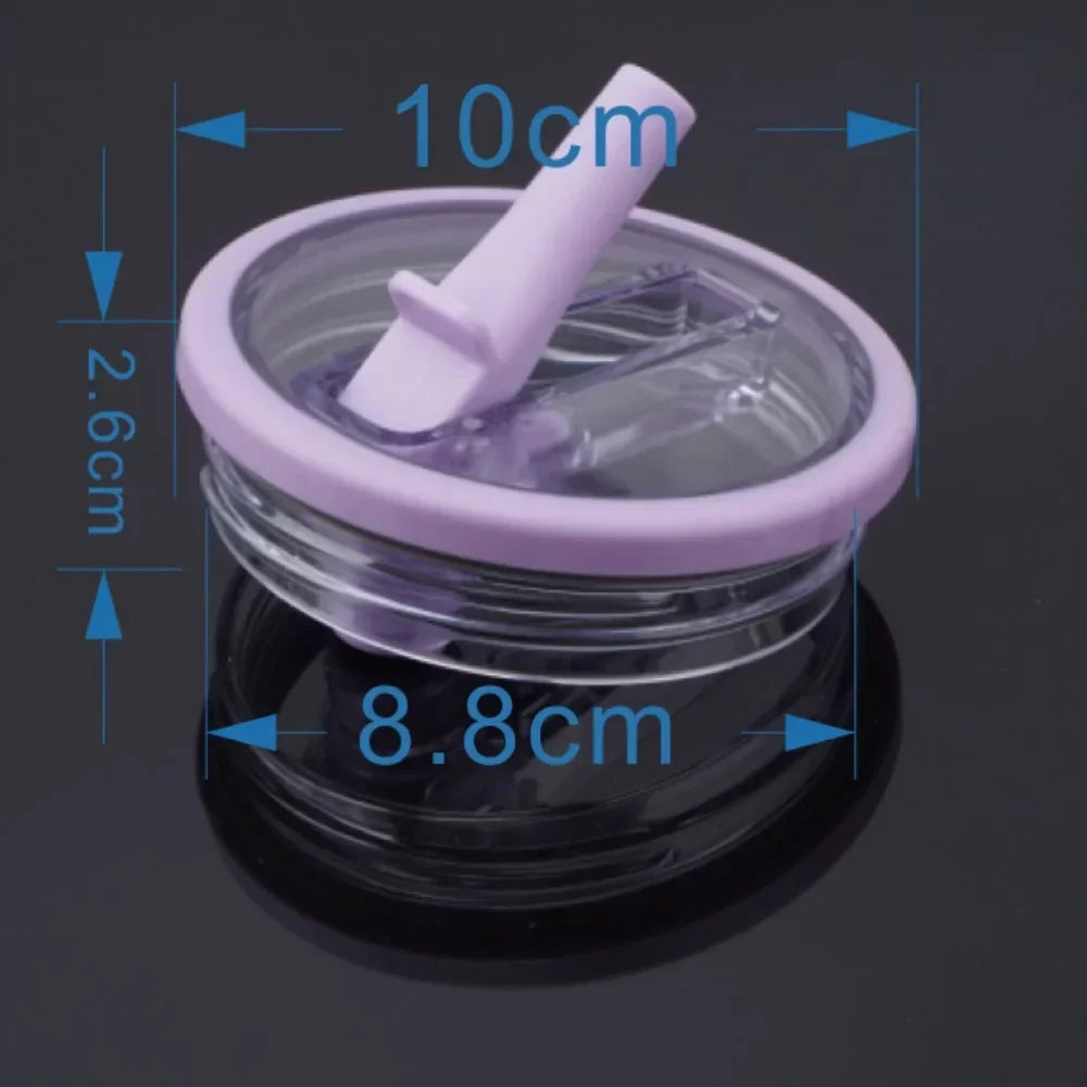 Spill-Proof Replacement Lid for Stanley 40oz | Flip Straw Cover Replacement Cup Lid Qme