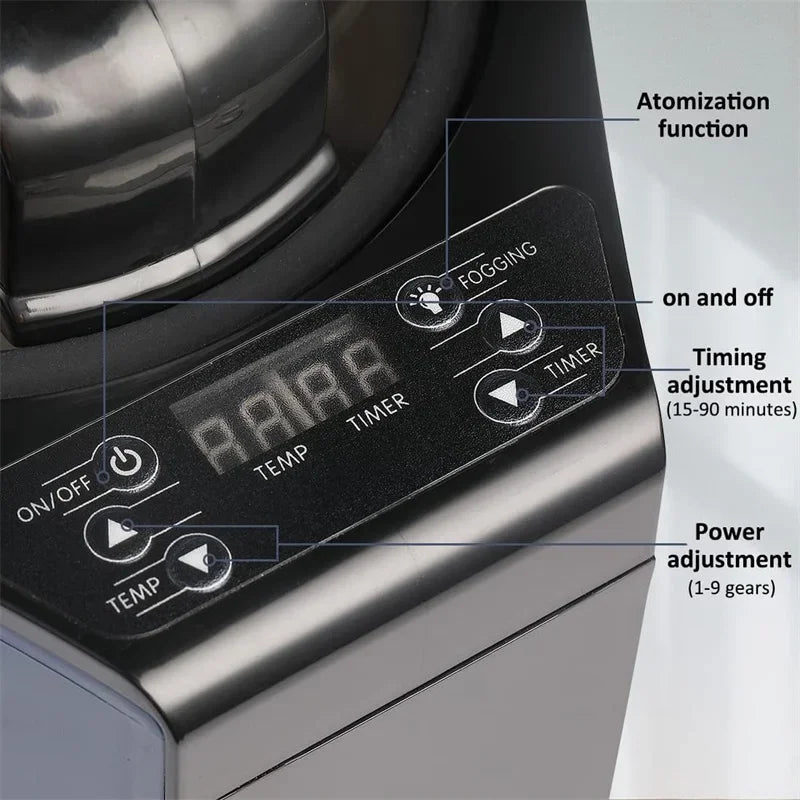 3L Portable Sauna Steam Generator – Remote Control Spa Machine Sauna Steam Generator Qst