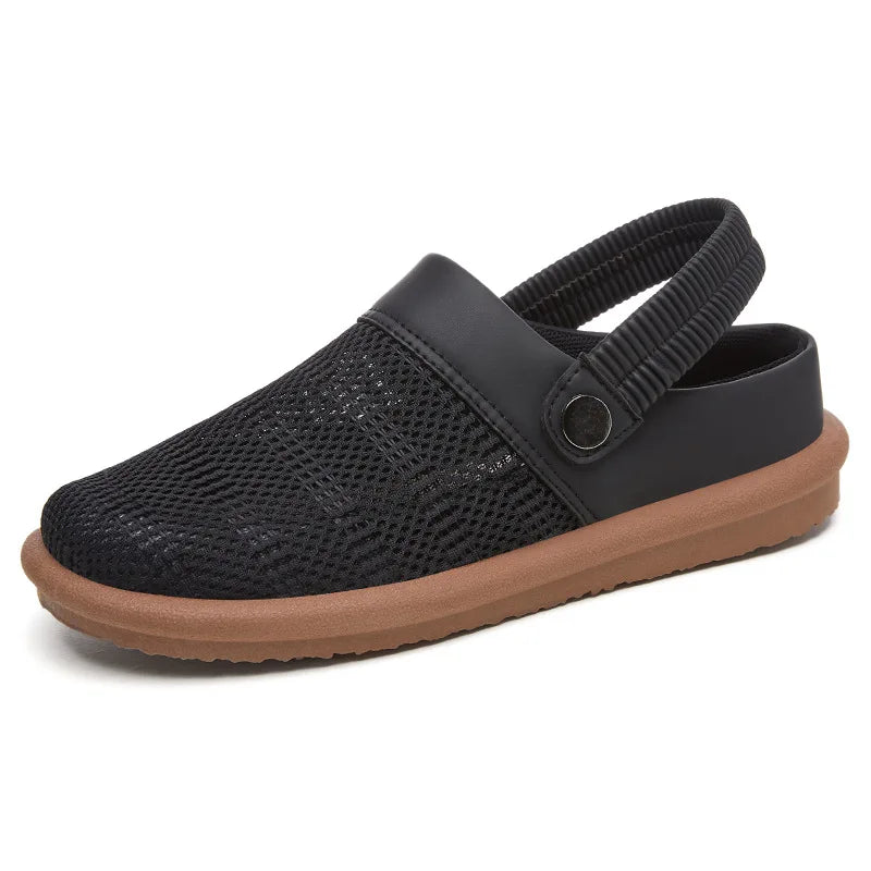 Women's PU Single-Strap Summer Slippers | Casual Sandals 36–41 Women's Flat Sandals Qst Black 36 CN