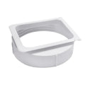 Portable AC Exhaust Hose Connector | 15cm ABS Duct Interface AC Hose Connector Qme KY 25 15cm