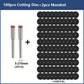 Abrasive Cutting Disc Mandrels & Grinding Wheels for Metal Abrasive Cutting Disc Set Qme 100pcs 2pcs Shank