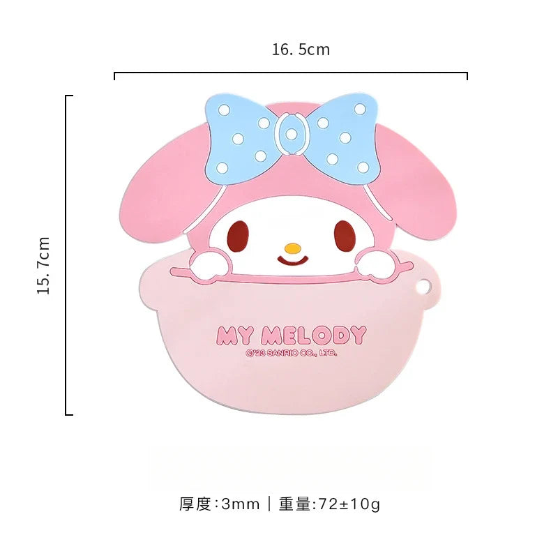 Hello Kitty Silicone Placemat – Non-Slip Heat-Resistant Mat Silicone Placemat Qme 2