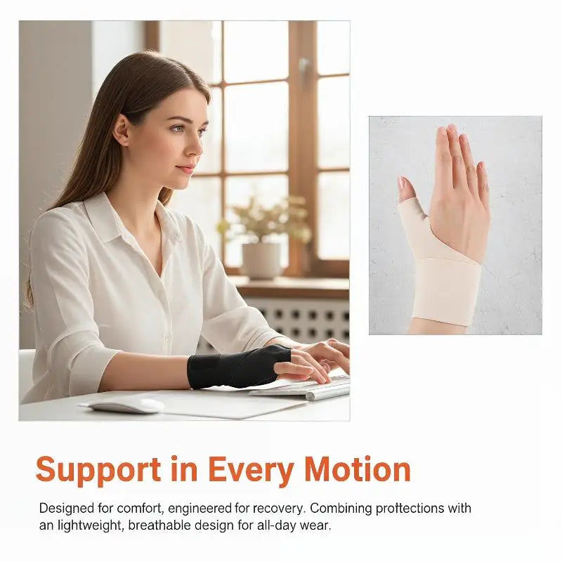 Ergonomic Wrist & Thumb Support Brace | One Size | 4 Colors Wrist Thumb Brace Qme