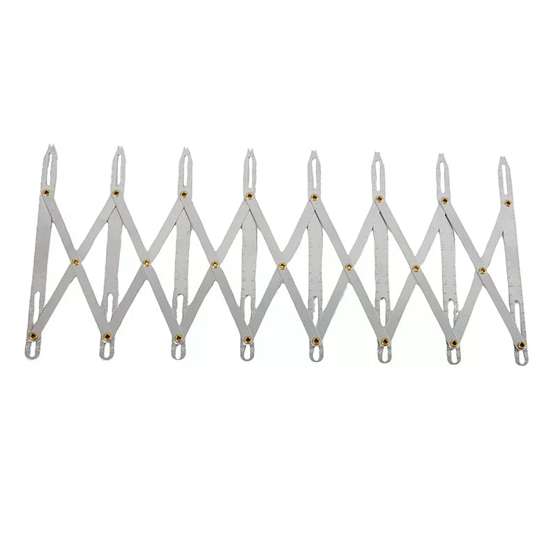 Expanding Buttonhole Sewing Gauge Spacer Guide Rule – Steel Sewing Gauge Tool Qme
