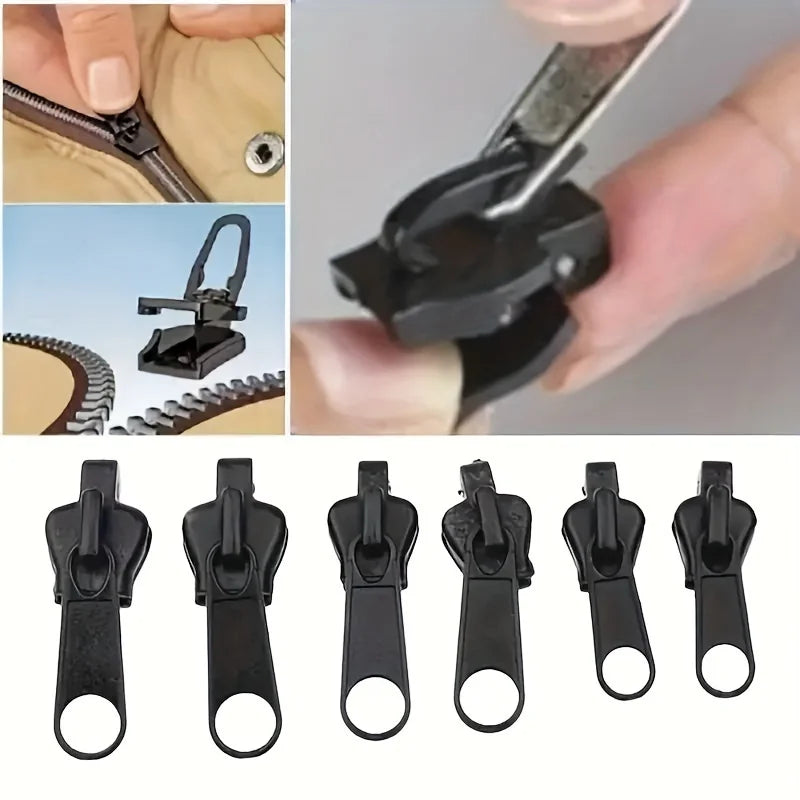 Universal Zipper Repair Kit – No-Sew Slider Replacement Zipper Repair Kit Qme