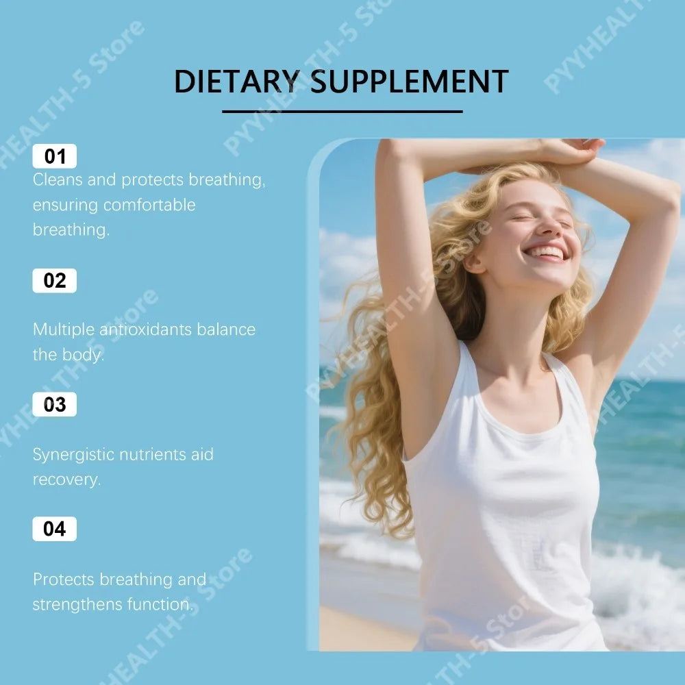 Docteat Clear Breathing Body Care Drops 60ml Herbal Formula Herbal Supplement Drops Qst