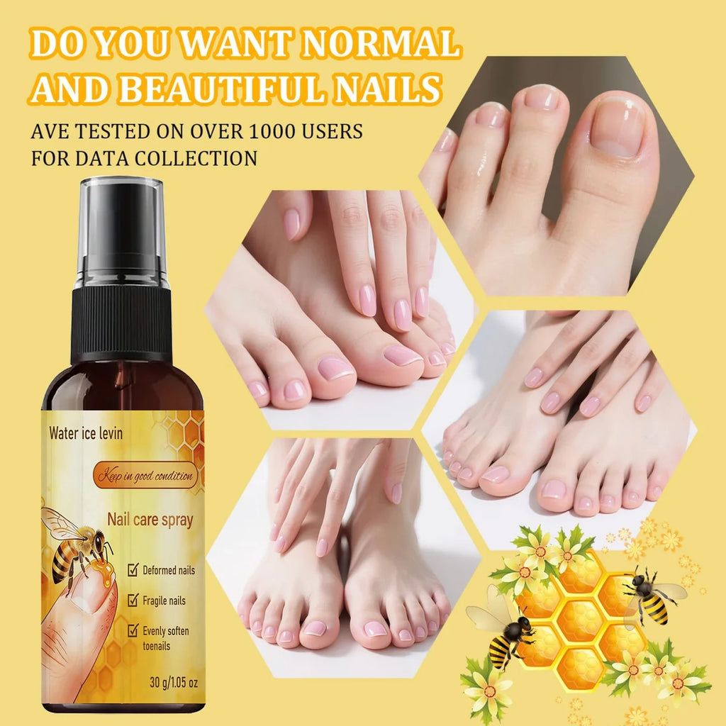 Collagen Nail Care Spray – Strengthen & Soften Brittle Nails Nail Care Spray Qme
