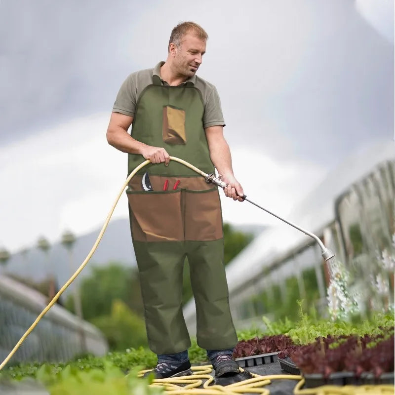 Garden Leg Gaiter Apron – Waterproof, Pockets & Dirt Shield Garden Leg Gaiter Apron Qme