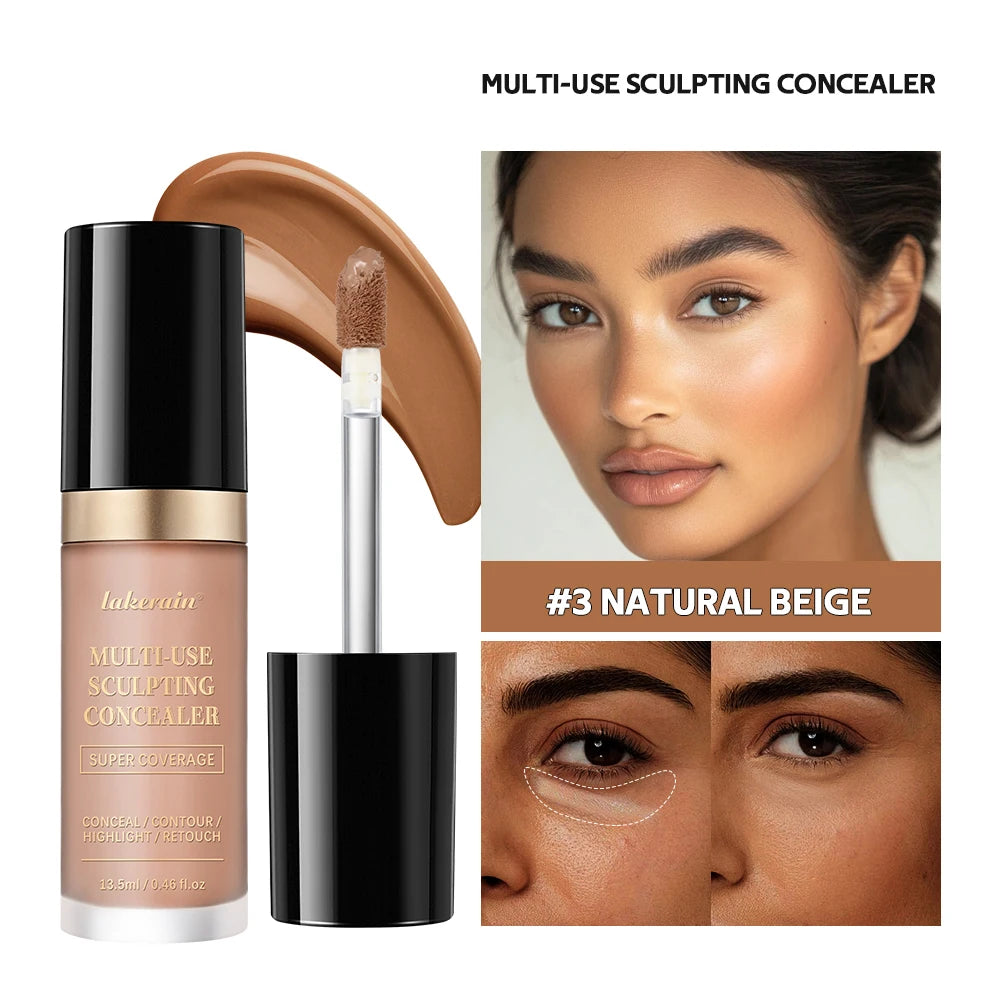 Lakerain Liquid Concealer – Full Coverage & Long-Lasting Liquid Concealer Qst 03