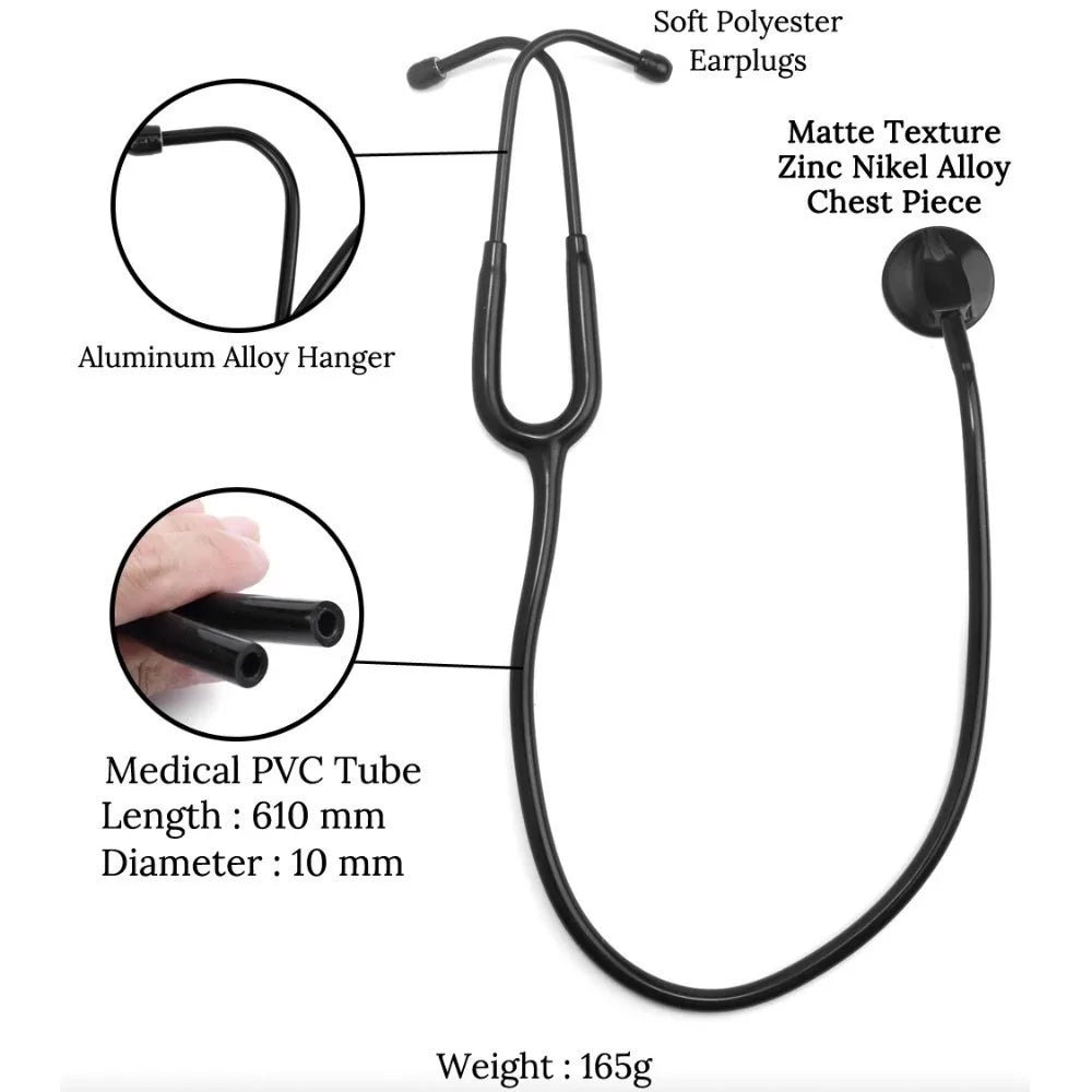 Professional Cardiology Stethoscope – Doctors, Nurses & Students Cardiology Stethoscope Qst
