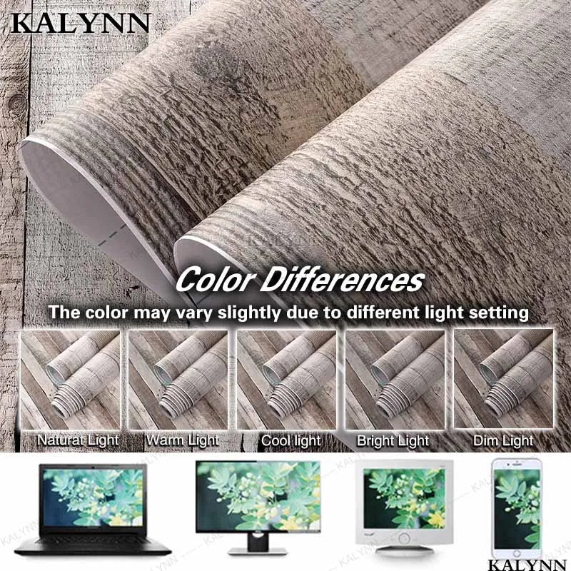 Wood Peel & Stick Contact Paper – Removable Self-Adhesive Wallpaper Peel & Stick Wallpaper Qme