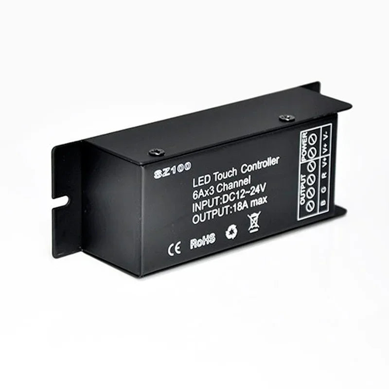Wi-Fi Bluetooth RGB RGBW LED Music Controller 12V 24V Remote LED Remote Controller Qme