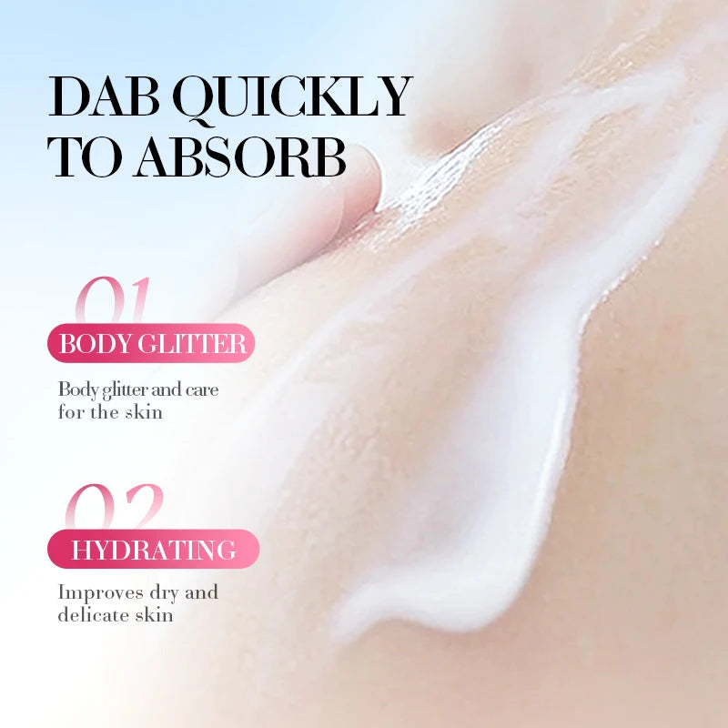 Cherry Blossom Glow Body Lotion – Moisturizing & Brightening Body Lotion Qst