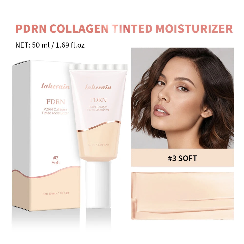 Tinted Collagen Foundation Cream – PDRN, 10 Shades, Pore Blur Tinted Foundation Cream Qst 03