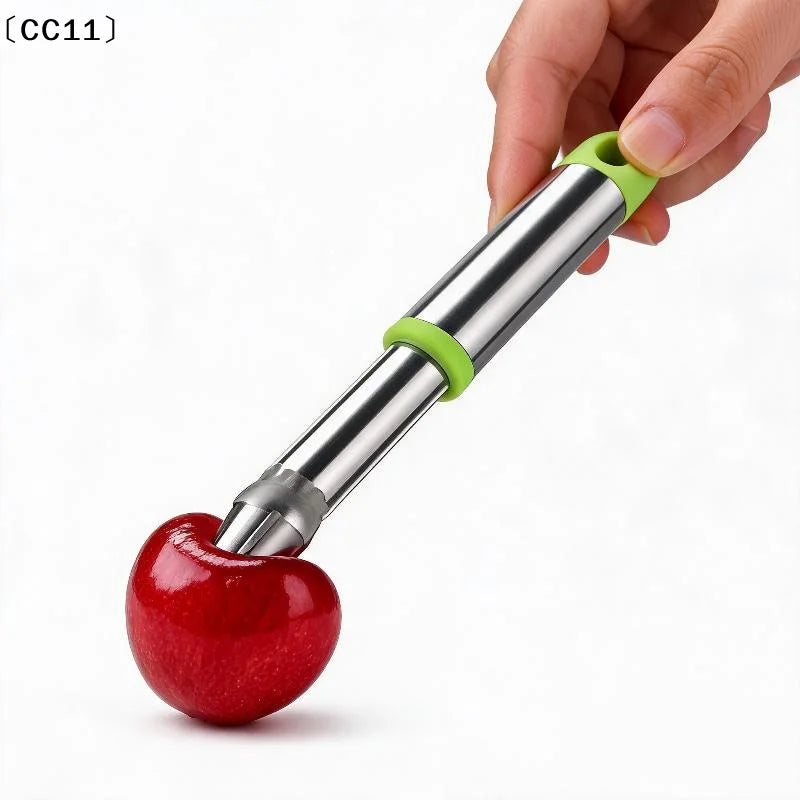 Stainless Steel Melon Baller, Fruit Pitter & Corer Tool Set Fruit Prep Tool Set Qme