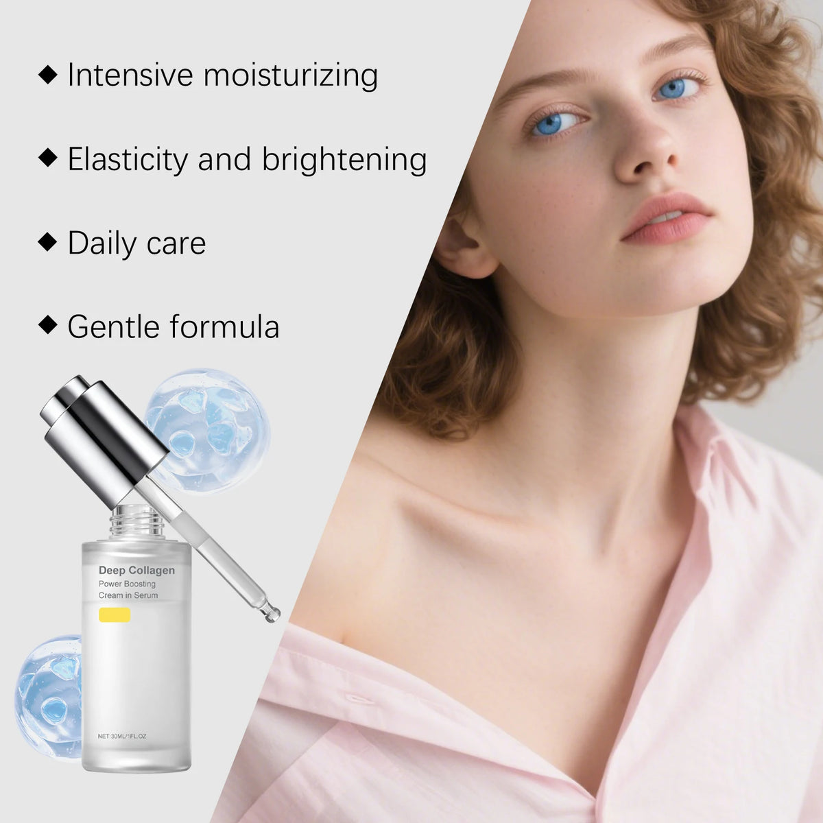 Collagen Boost Serum – Hydrating Anti-Aging Face Serum Anti-Aging Face Serum Qst