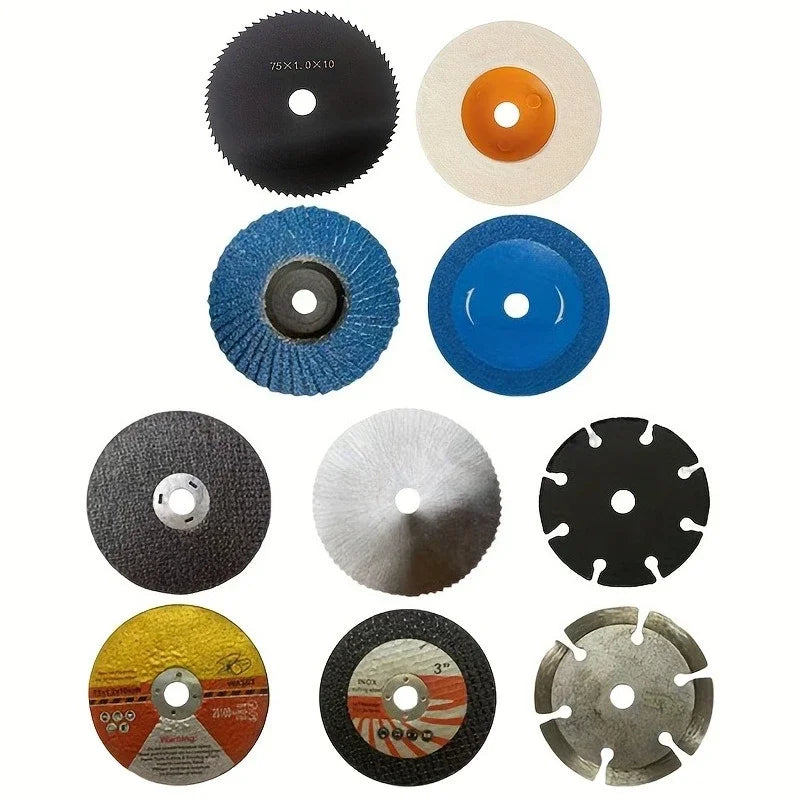 Mini Grinding Wheel Set – Durable Multi-Material Abrasive Wheels Grinding Wheel Set Qme