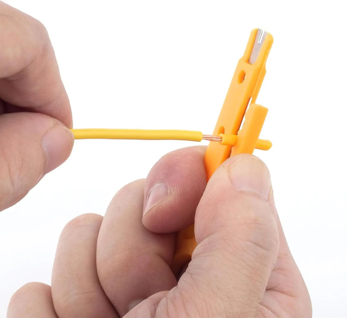 Wire Stripper Finger Loop Cable Cutter & Punch Down Tool Wire Stripper Tool Qme