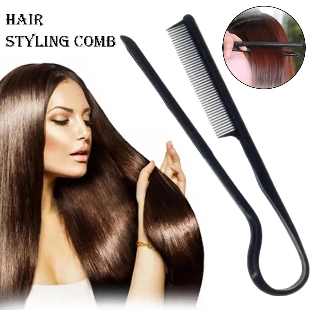Portable V-Shaped Hair Straightener Comb – Styling & Finish Hair Styling Comb Qme