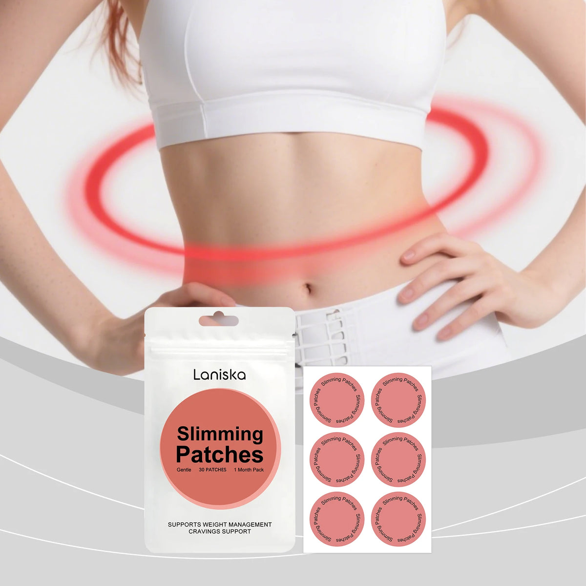 Laniska Daily Hydration Body Care Patches – Firm & Refresh Skin Body Care Patches Qst