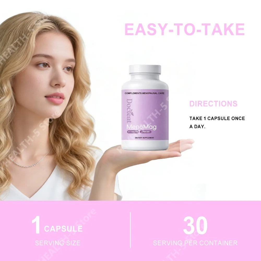 Docteat Women's Collagen & Vitamin E Capsules 30 Count Collagen Supplement Qst