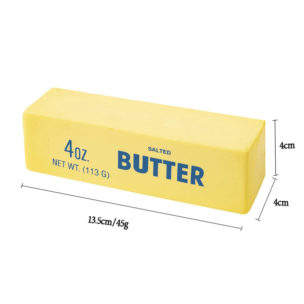 Butter Stick Squishy Slow Rising Squeeze Fidget Toy | Fun Gift Squishy Fidget Toy Qst 13.5cm