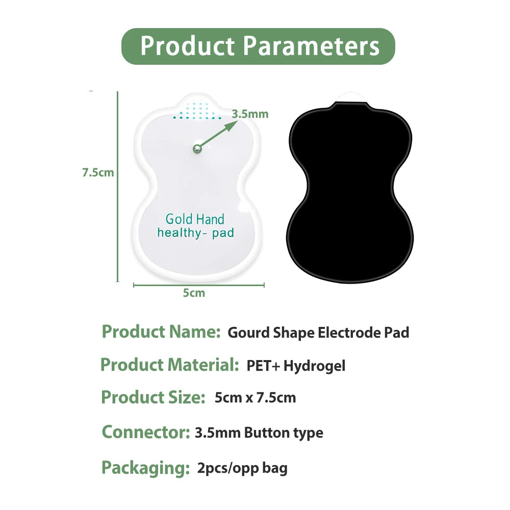 TENS EMS Electrode Pads – Self-Adhesive Replacement Patches Electrode Replacement Pads Qst