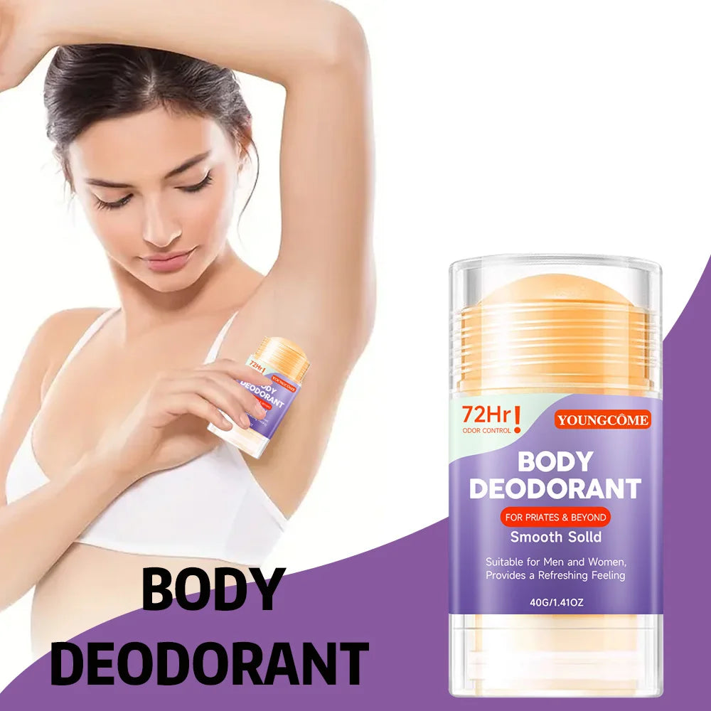 YOUNGCOME Solid Deodorant Stick – Odor Control for Women Deodorant Stick Qst