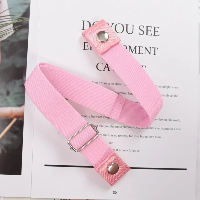 Women's Buckle-Free Elastic Invisible Belt – 29 Colors