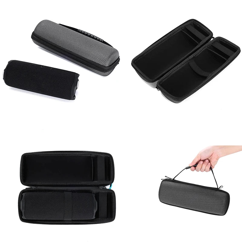 Hard EVA Case for Flip 7 Bluetooth Speaker | Oxford Cloth Bag Speaker Carrying Case Qme Default Title