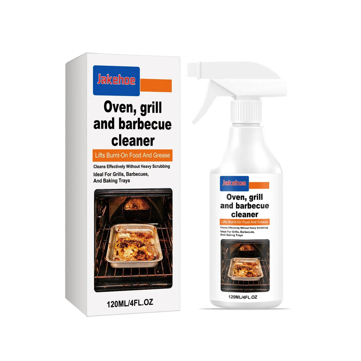 Oven & Grill Cleaning Spray | Heavy-Duty Degreaser, 3 Scents Kitchen Cleaning Spray Qme 120ML Boxed