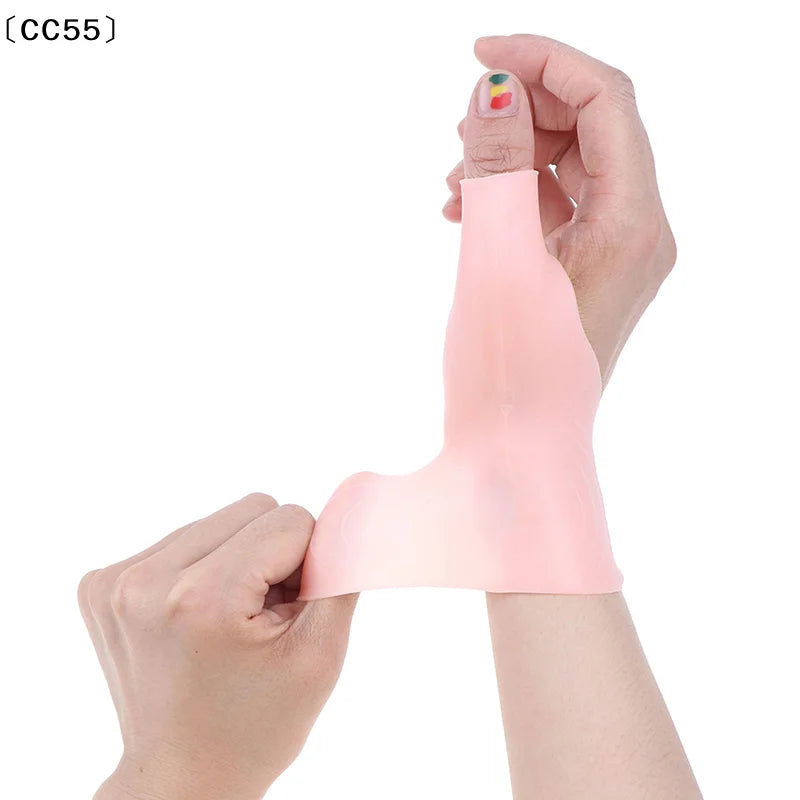 Silicone Gel Wrist & Thumb Support Gloves – 1 Pair Wrist Support Gloves Qst