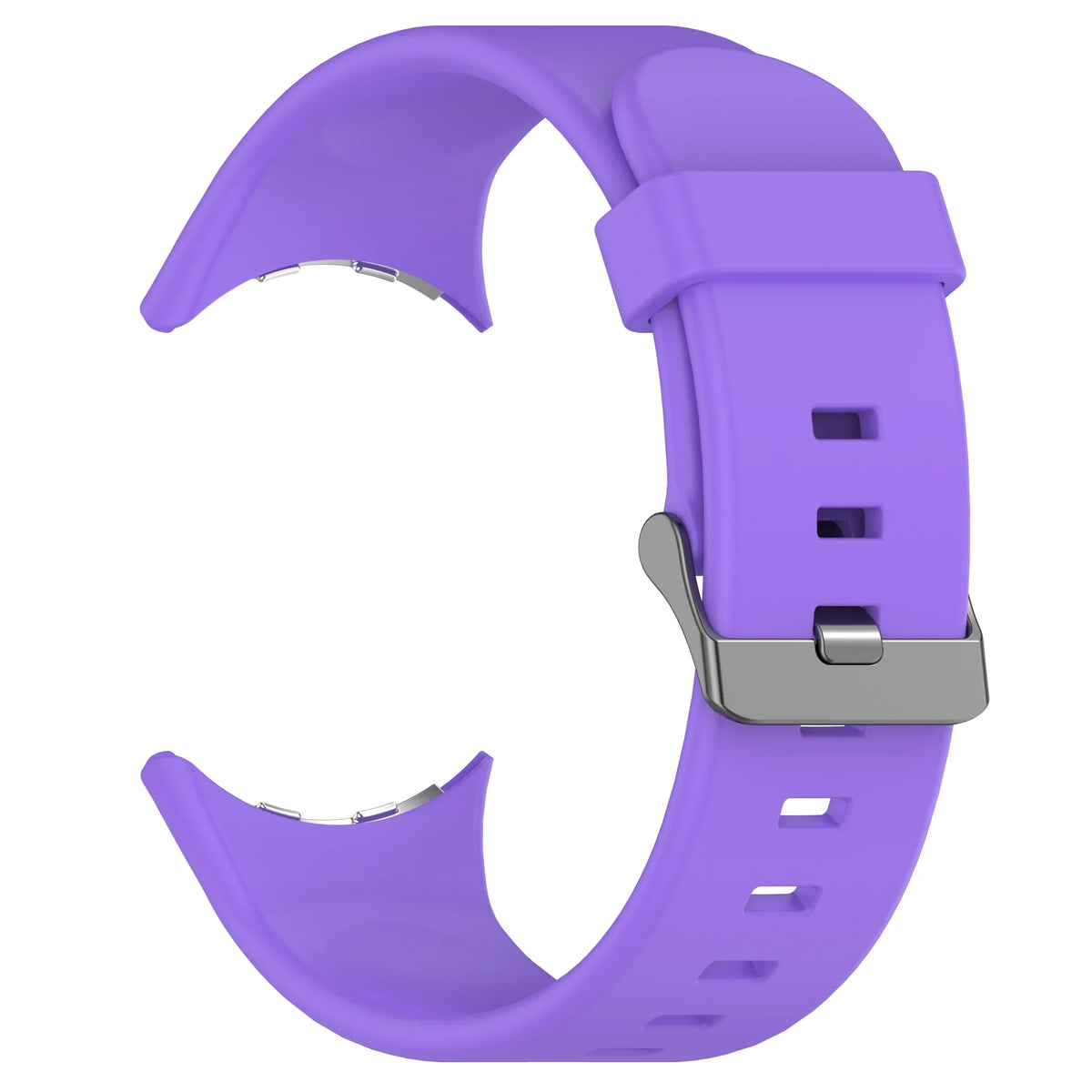 Silicone Sport Band for Google Pixel Watch 3 – 13 Colors Silicone Watch Band Qme Purple Pixel Watch 3 45mm