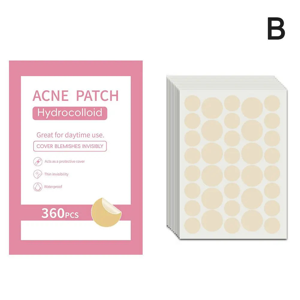 360 Star Pimple Patches – Colorful Face Spot Concealer Stickers Pimple Patch Stickers Qme B 360PCS CN
