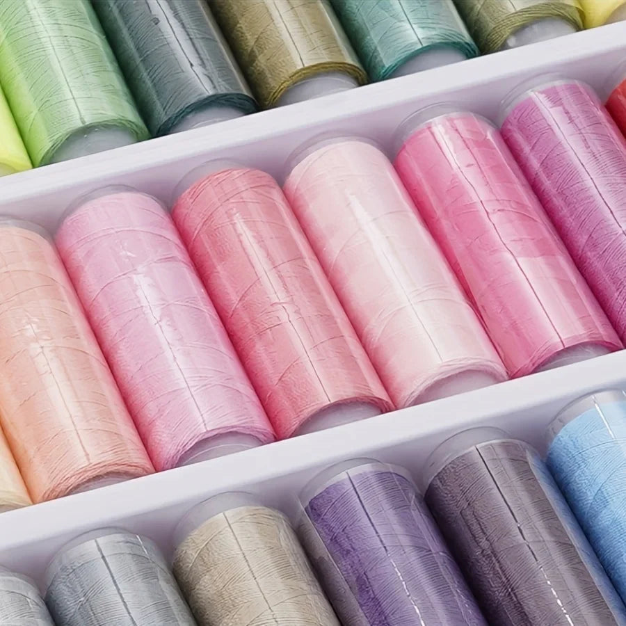 39-Color Polyester Sewing Thread Set for DIY & Crafts Sewing Thread Set Qme