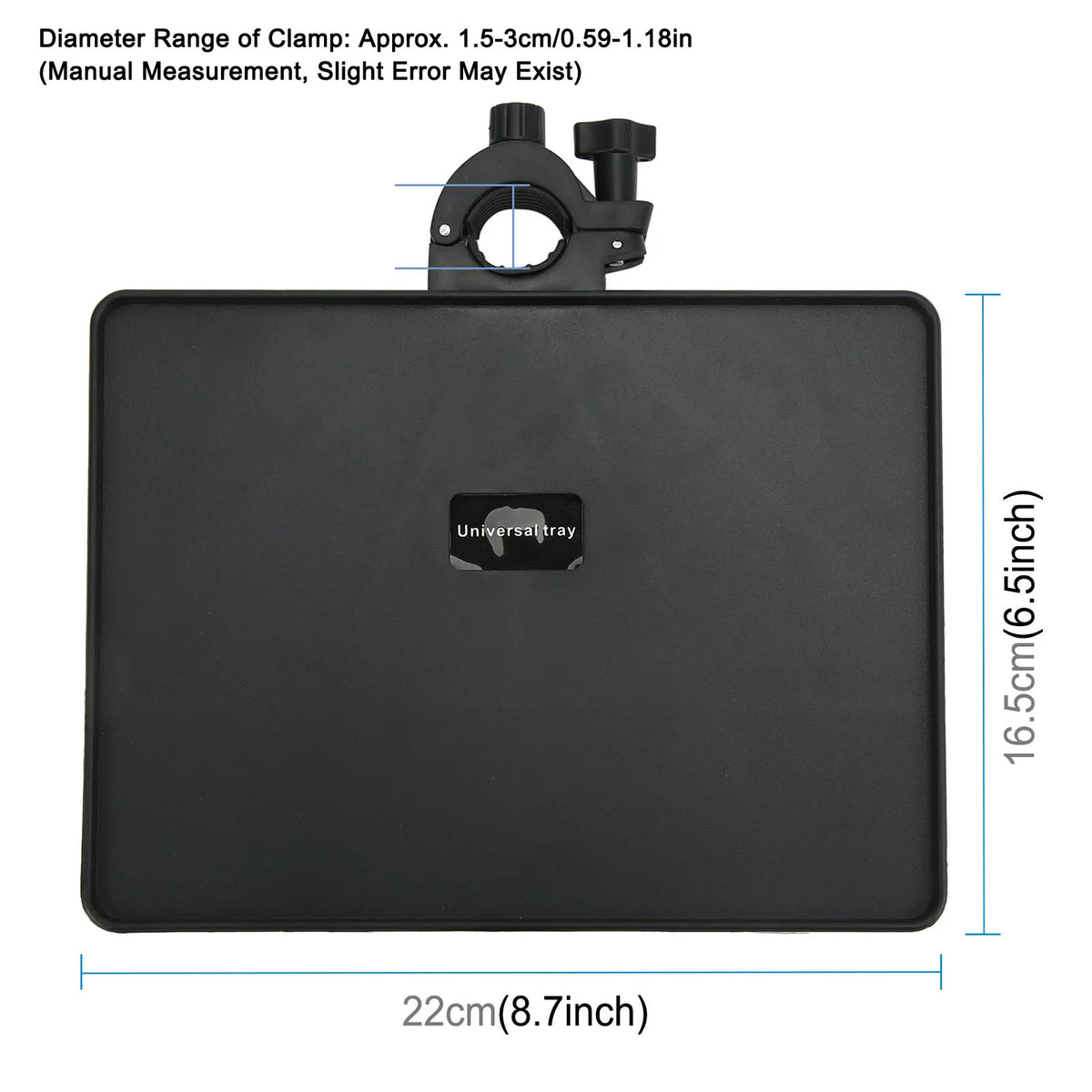 Adjustable ABS Sound Card Tray for Mic & Music Stands Microphone Stand Tray Qst