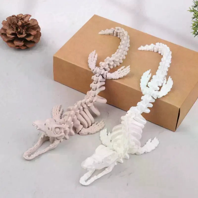 Dinosaur Skeleton Aquarium Decoration | Realistic Fish Tank Ornament Aquarium Ornament Qme