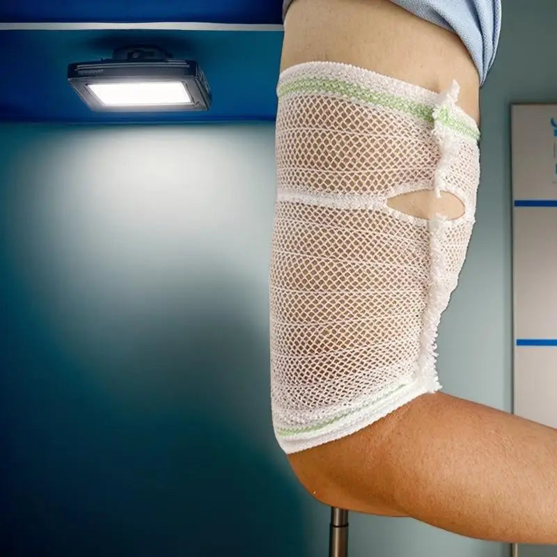 Breathable Mesh PICC Line Sleeve – Elastic Arm Tube Protector PICC Line Sleeve Qme