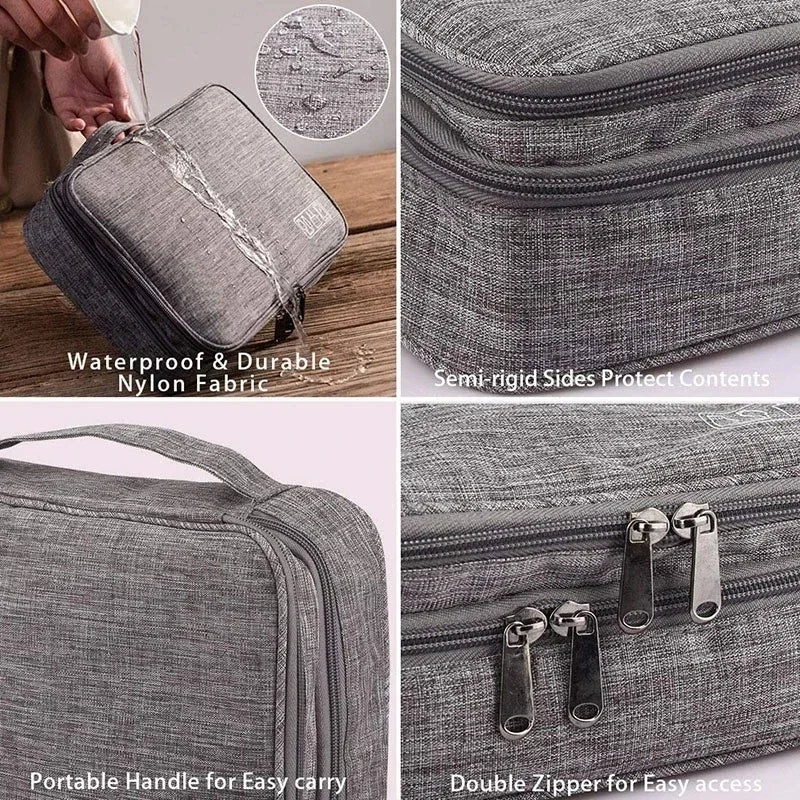 Waterproof Electronic Organizer Cable Storage Bag | 6 Colors Cable Organizer Bag Qme