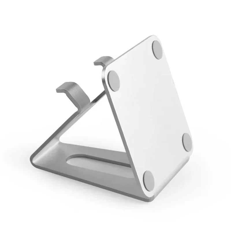 Metal Desk Phone & Tablet Stand – Portable Foldable Holder Phone & Tablet Stand Qme