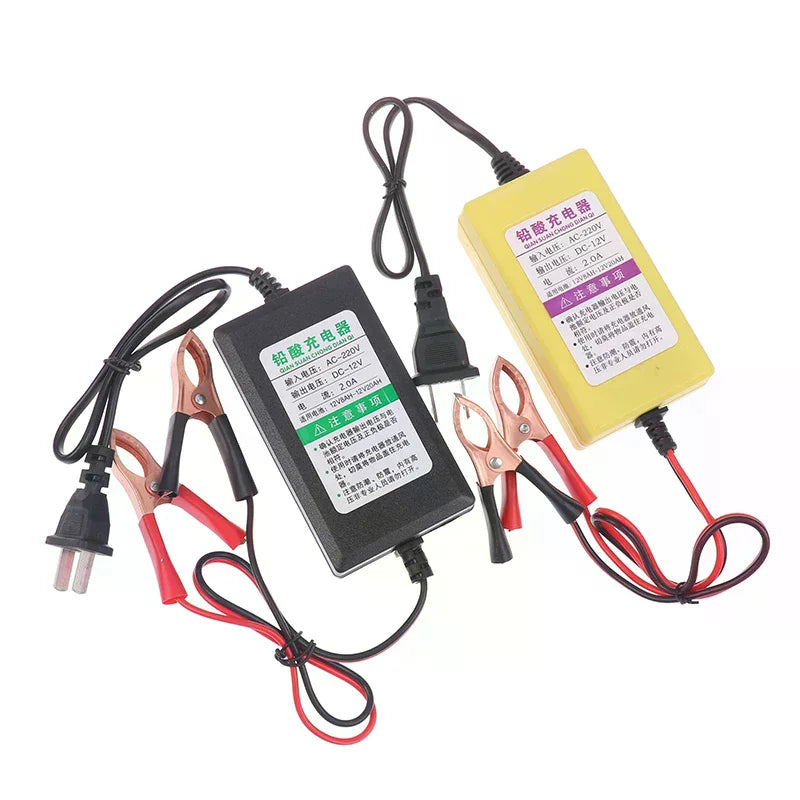 12V Lead Acid Car Battery Charger – Wet & Dry, 4AH–20AH Car Battery Charger Qme